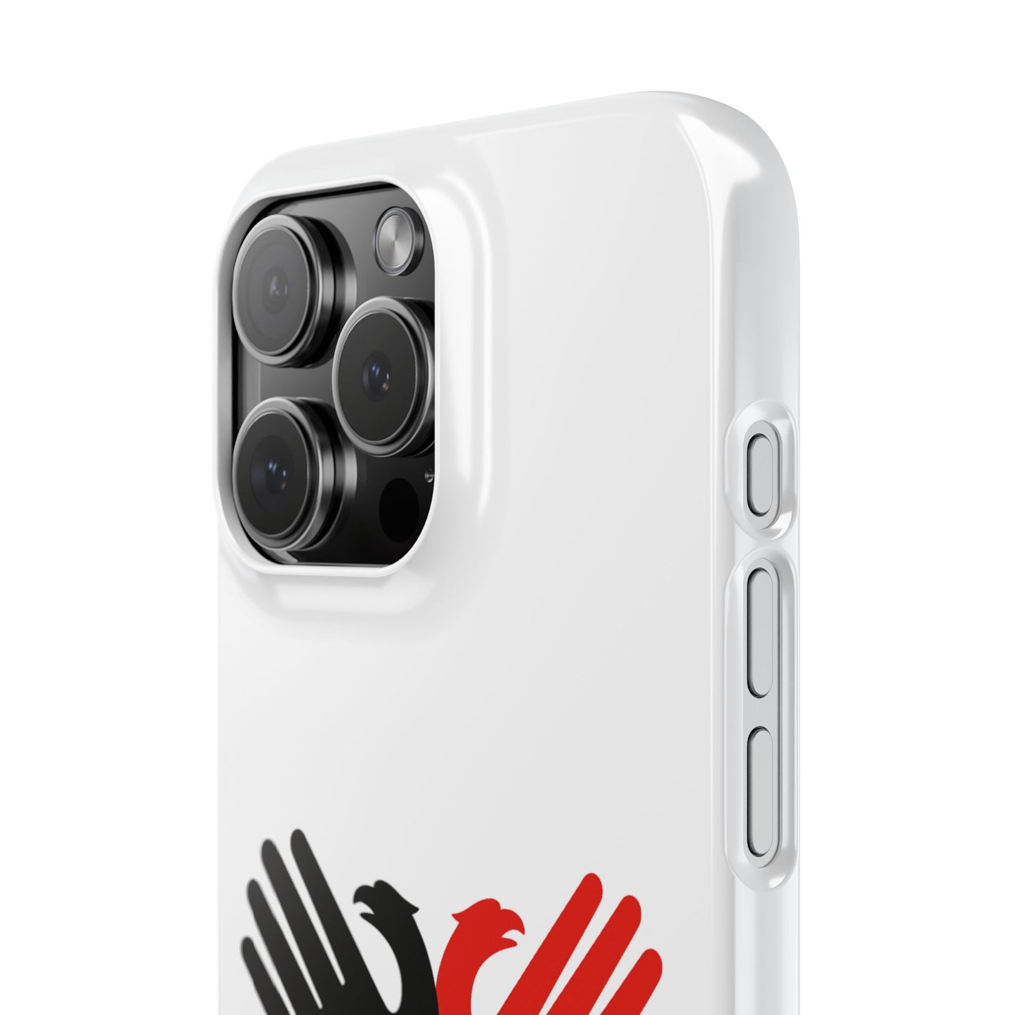 Phone Case, Slim Case with Double Headed Eagle Hands Design, Protective Cover, Thin Case, Eagle Lover Gift, Unique Phone Accessory