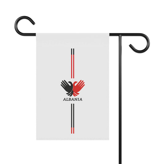 Albania Garden Banner, Outdoor Decoration, Housewarming Gift, National Pride, Home Decor, Garden Flag, Celebration Decor