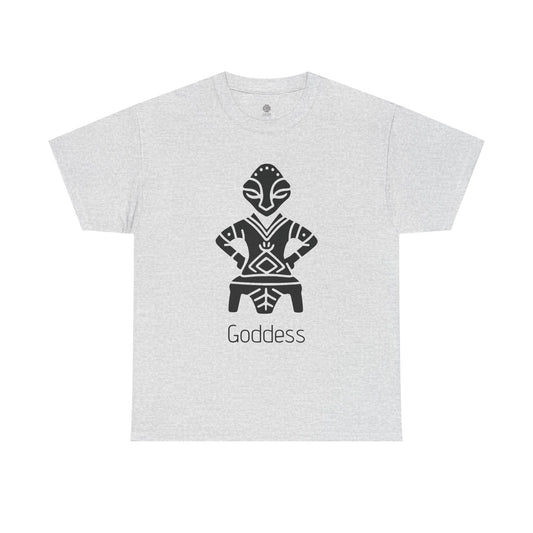The Goddess On The Throne Cultural Artwork Tee Unisex Heavy Cotton Tee