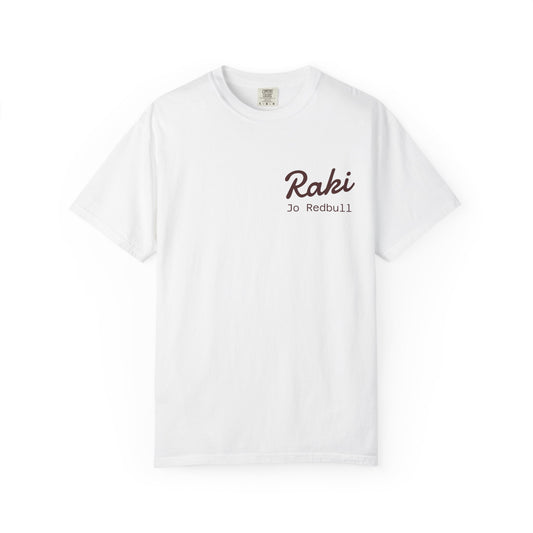 Baba T-Shirt, Casual Gift - Fathers Day "Raki, Jo Redbull"