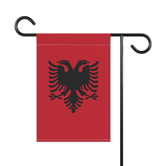 Albanian Eagle Garden Flag, Patriotic Home Decor, Outdoor Banner, Lawn Decoration, Albania National Flag