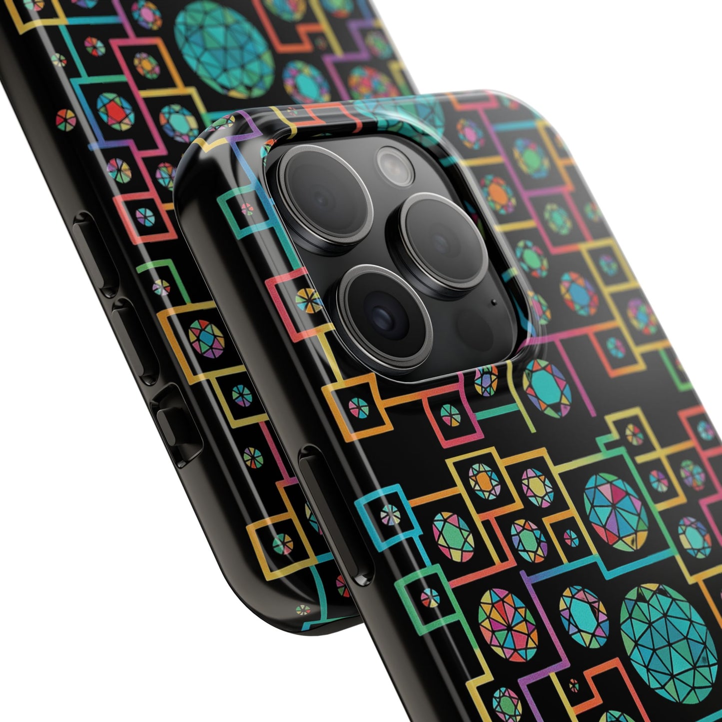 Geometric Dome Inspired Tough Phone Cases