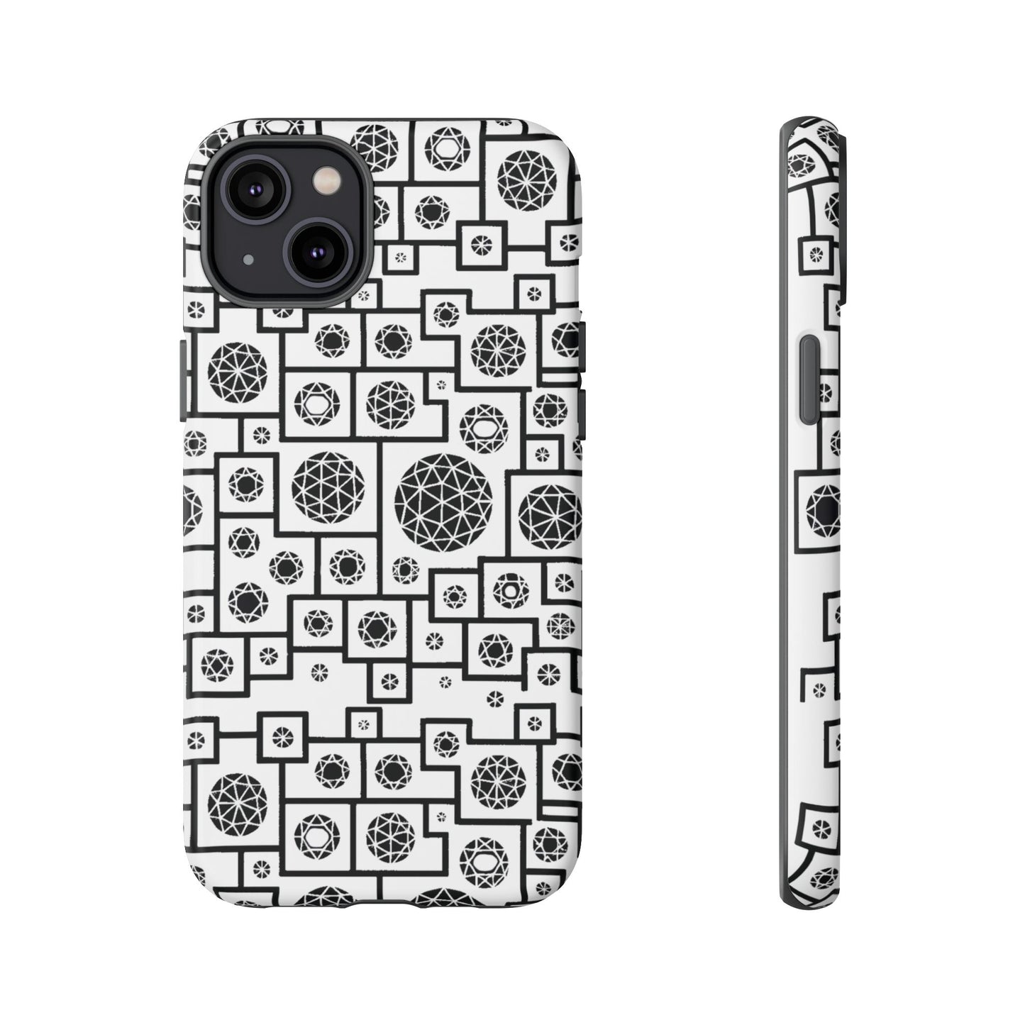 Unique Geometric Phone Case - For iPhone, Google Pixel, and Samsung Galaxy