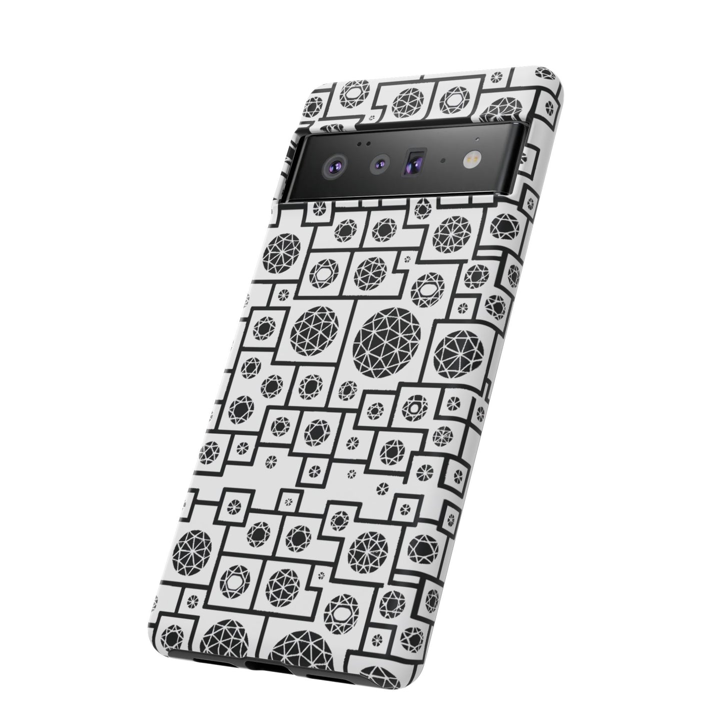 Unique Geometric Phone Case - For iPhone, Google Pixel, and Samsung Galaxy