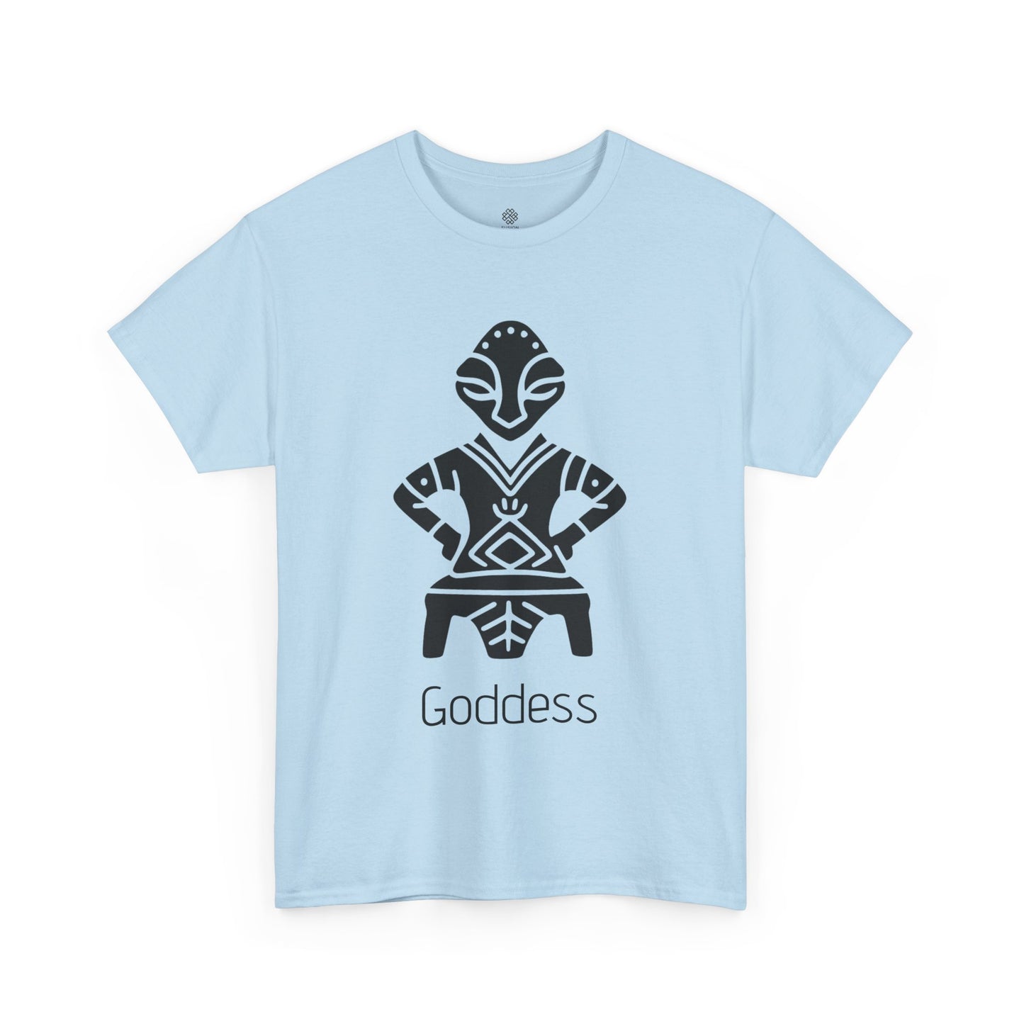 The Goddess On The Throne Cultural Artwork Tee Unisex Heavy Cotton Tee