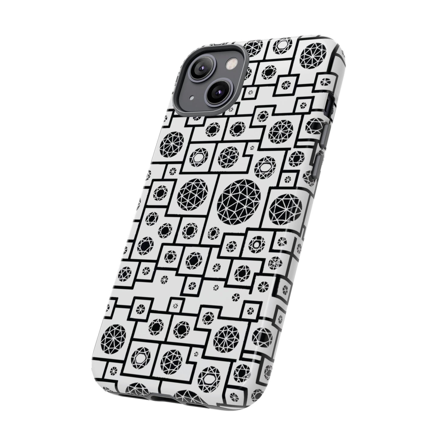 Unique Geometric Phone Case - For iPhone, Google Pixel, and Samsung Galaxy