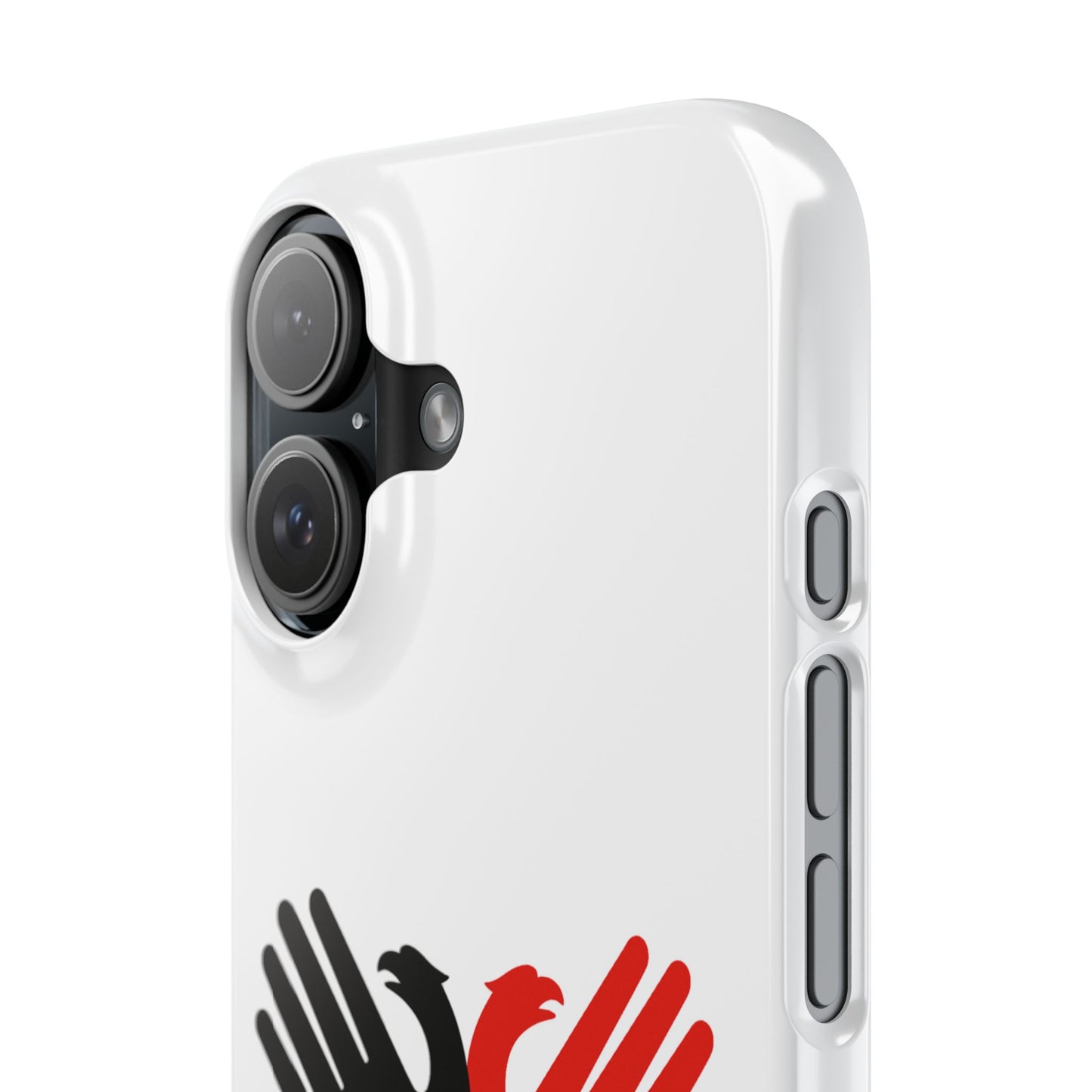 Phone Case, Slim Case with Double Headed Eagle Hands Design, Protective Cover, Thin Case, Eagle Lover Gift, Unique Phone Accessory