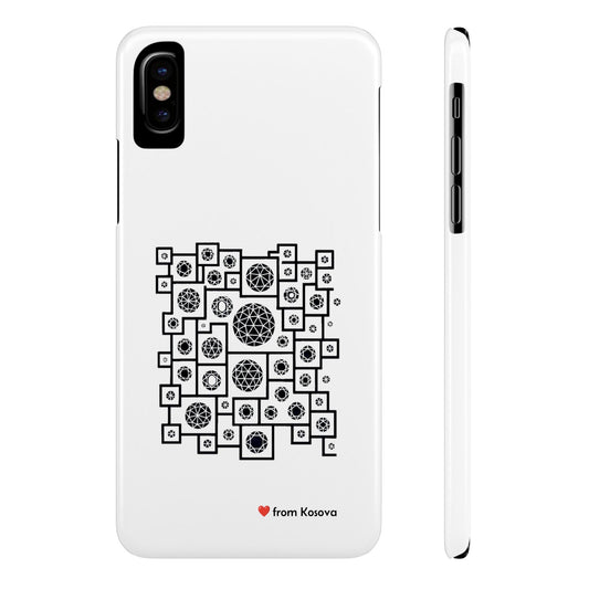 Kosova Love Slim Phone Case For iPhone