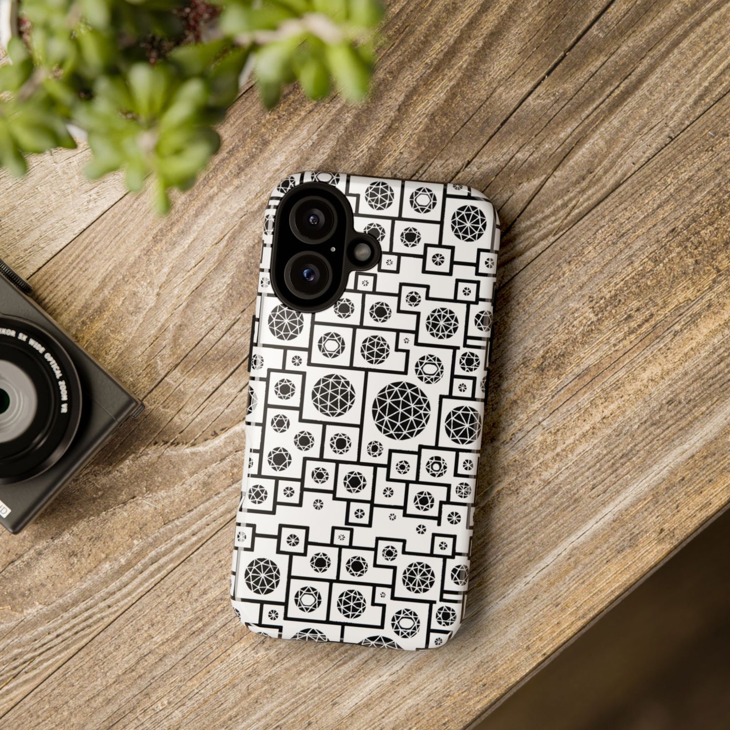 Unique Geometric Phone Case - For iPhone, Google Pixel, and Samsung Galaxy