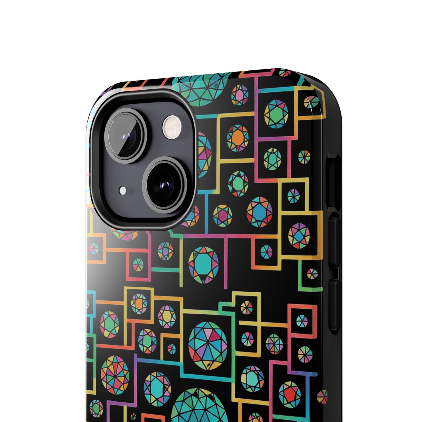 Geometric Dome Inspired Tough Phone Cases