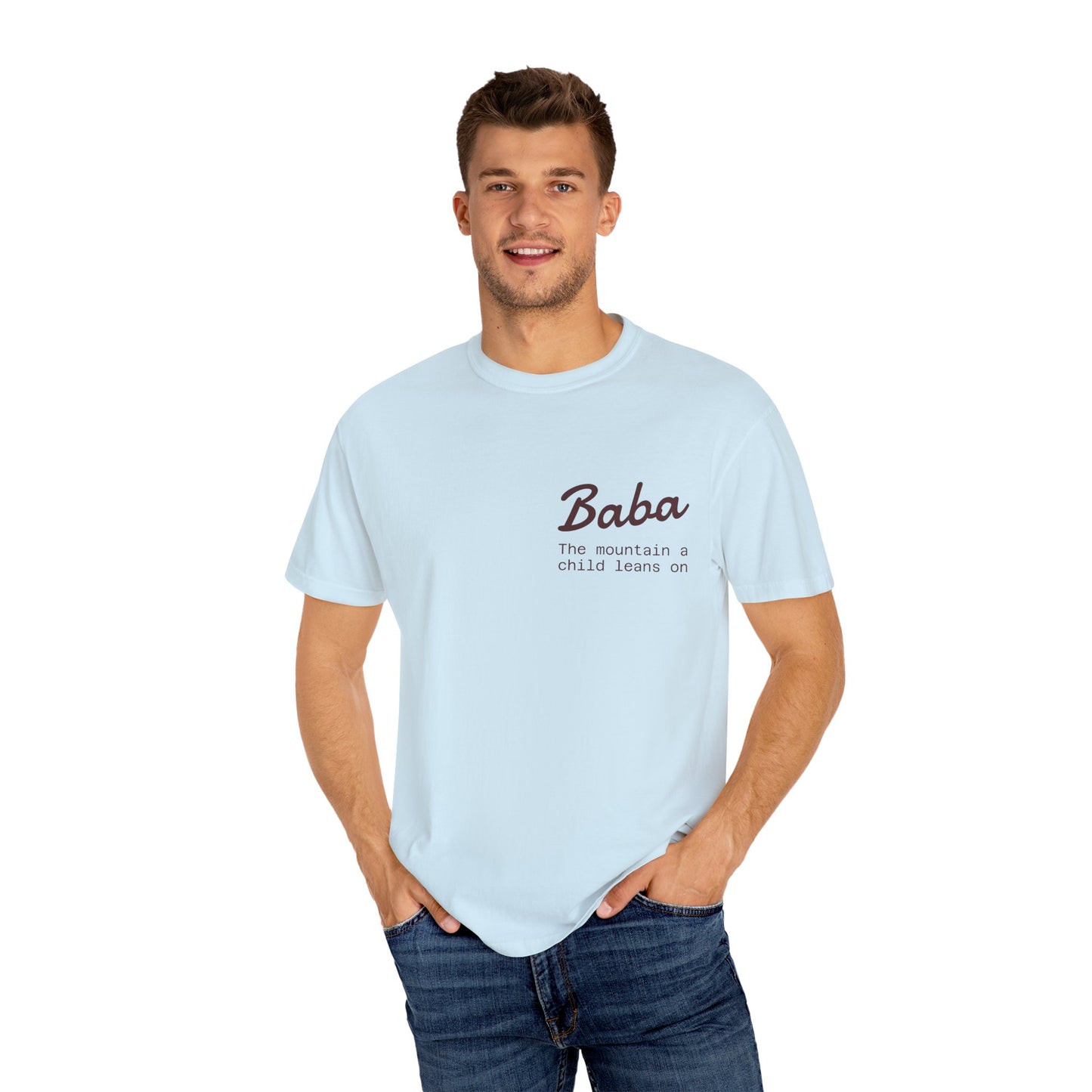 Baba T-Shirt, Casual Gift, Unique, Comfortable Everyday Style - Fathers Day