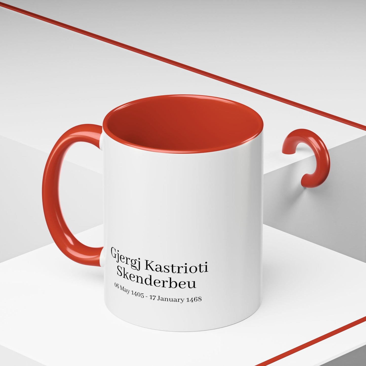 Coffee Mug - Gjergj Kastrioti Skederbeu Design