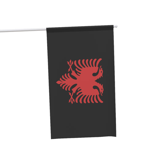 Albanian Flag House Banner, Outdoor Decor, Home Accents, National Pride, Celebration Decoration, Sports Gatherings