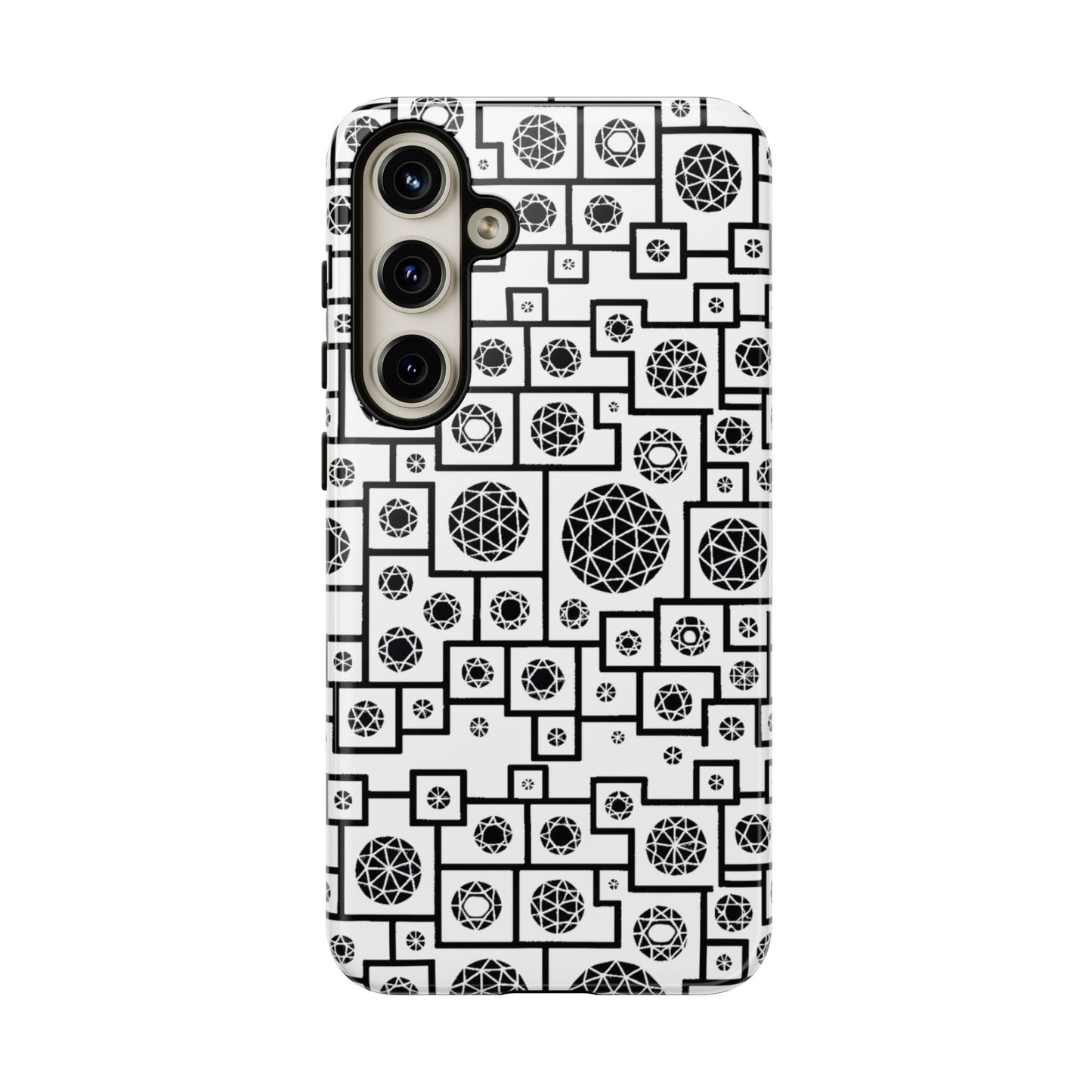 Unique Geometric Phone Case - For iPhone, Google Pixel, and Samsung Galaxy