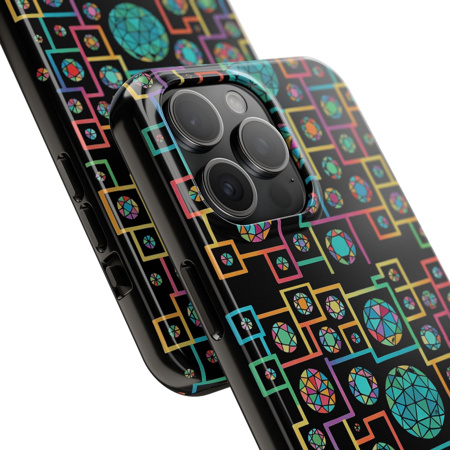 Geometric Dome Inspired Tough Phone Cases