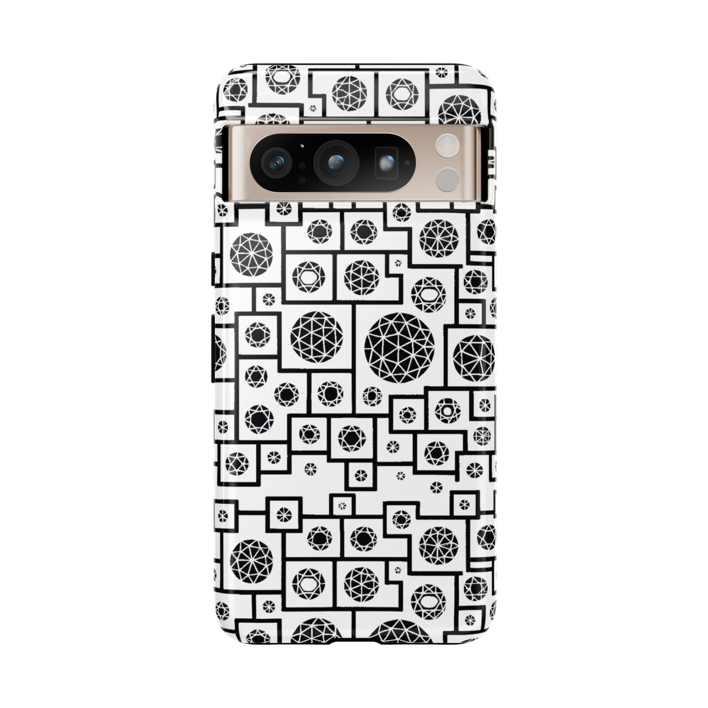 Unique Geometric Phone Case - For iPhone, Google Pixel, and Samsung Galaxy