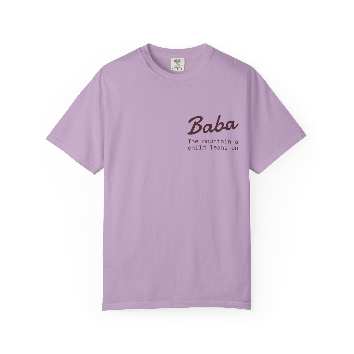 Baba T-Shirt, Casual Gift, Unique, Comfortable Everyday Style - Fathers Day