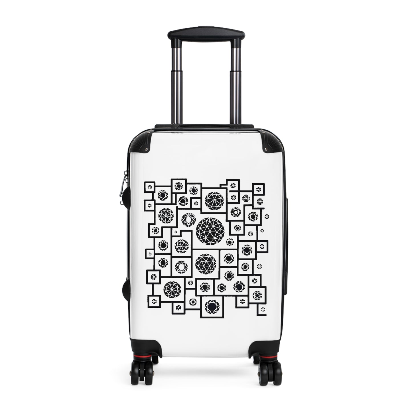 Geometric Heritage Design Suitcase