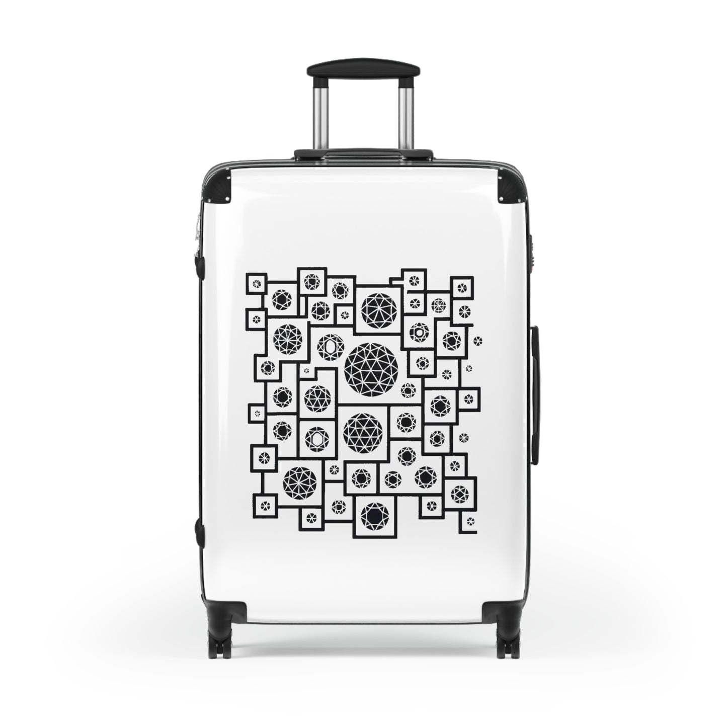 Geometric Heritage Design Suitcase