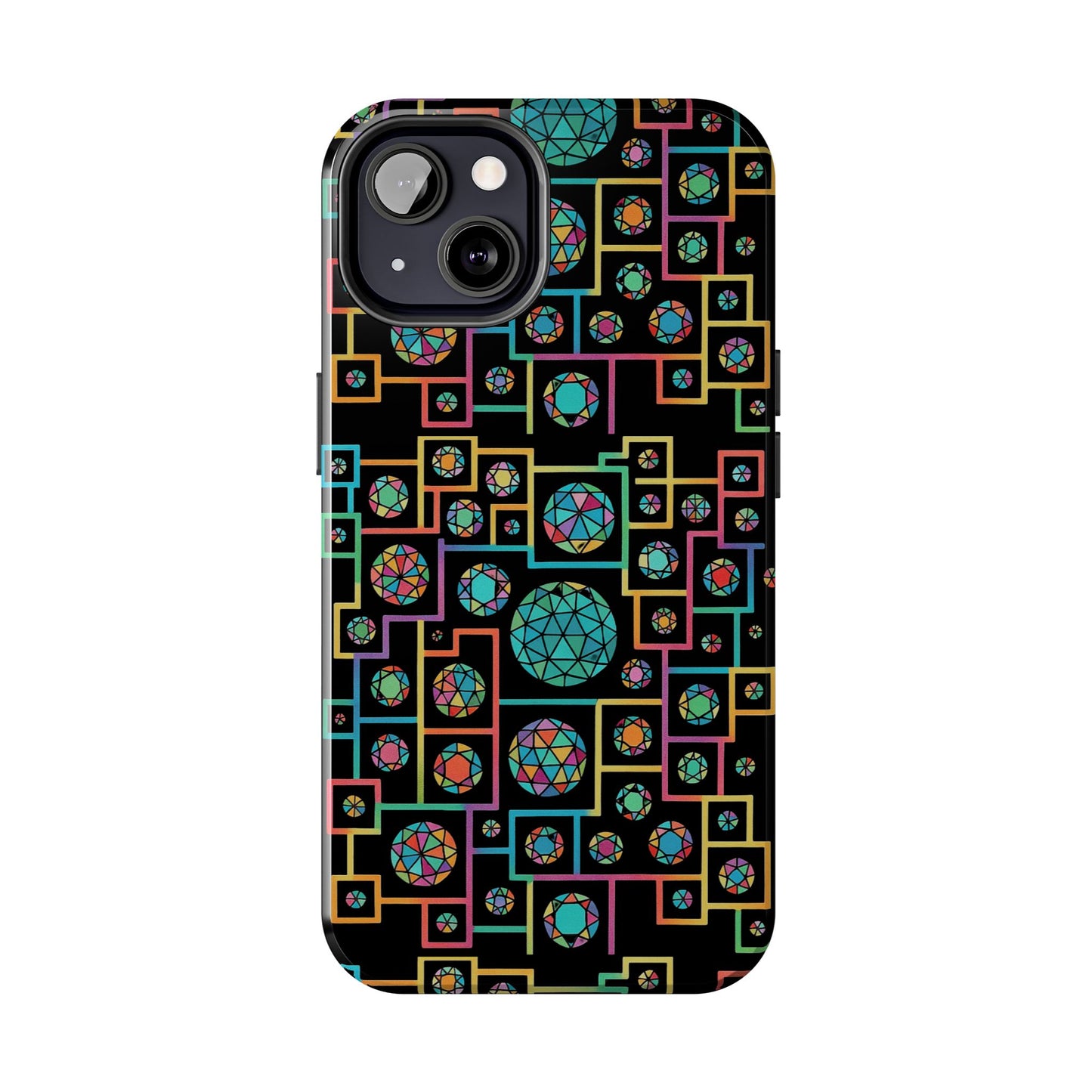 Geometric Dome Inspired Tough Phone Cases