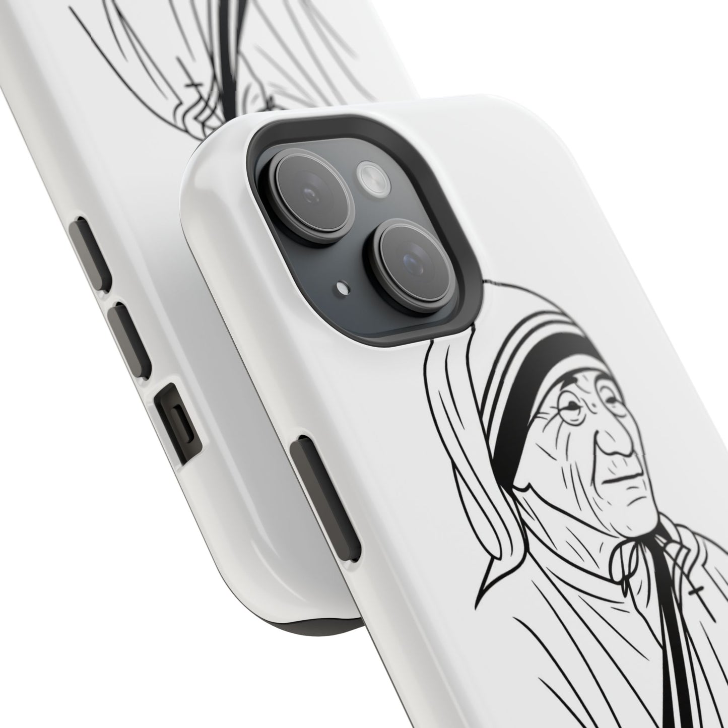 Inspirational Mother Teresa Quote iPhone Case for iPhone 13 to 16 -  Magnetic Tough Cases