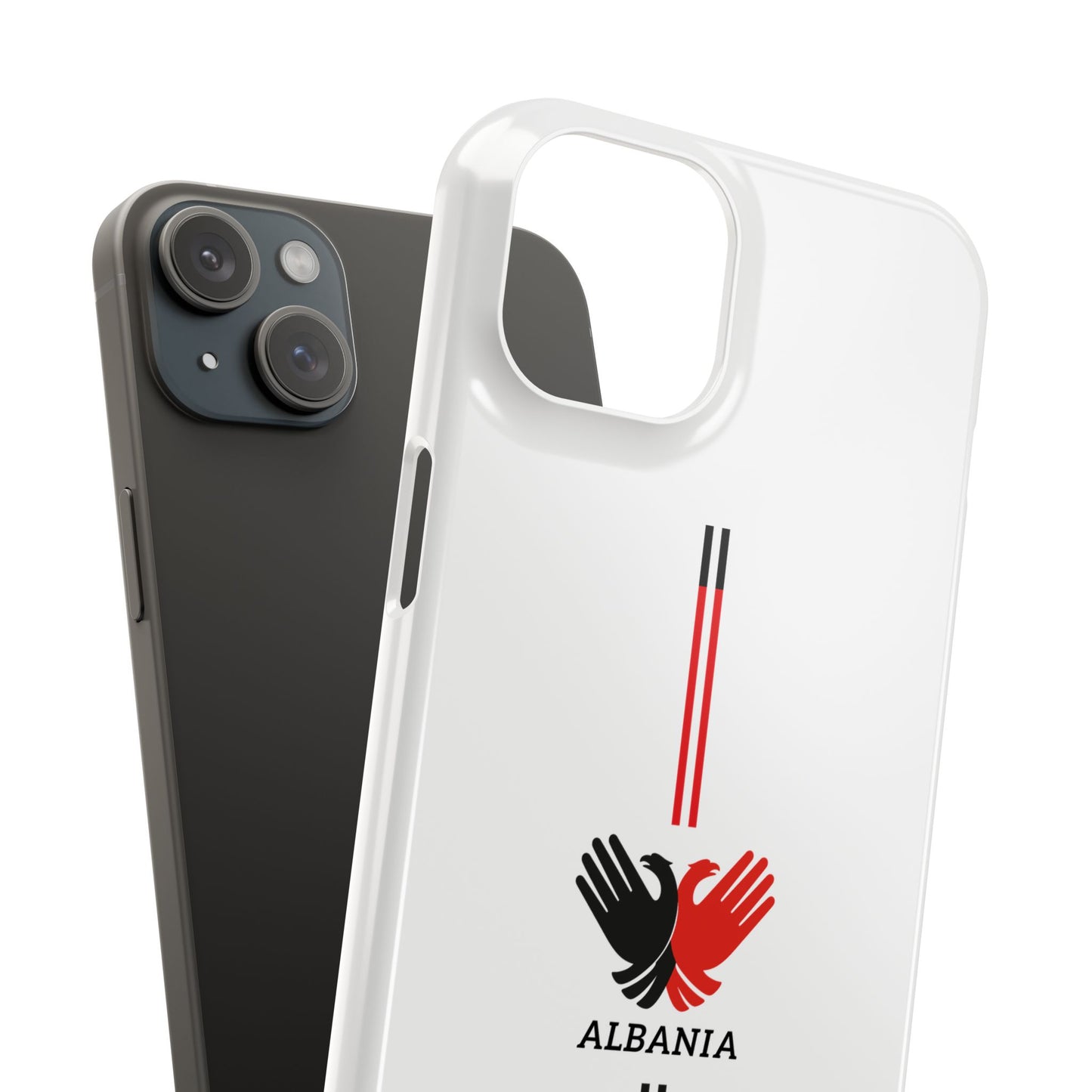 Albania Slim Phone Case | Stylish Mobile Cover, Unique Gift for Travelers, Phone Accessory for Albanian Pride, Home Decor