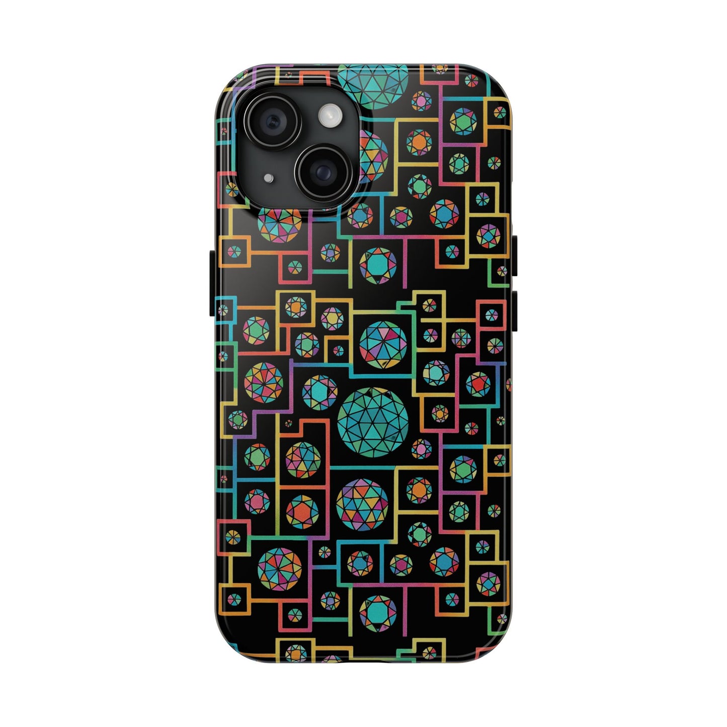 Geometric Dome Inspired Tough Phone Cases