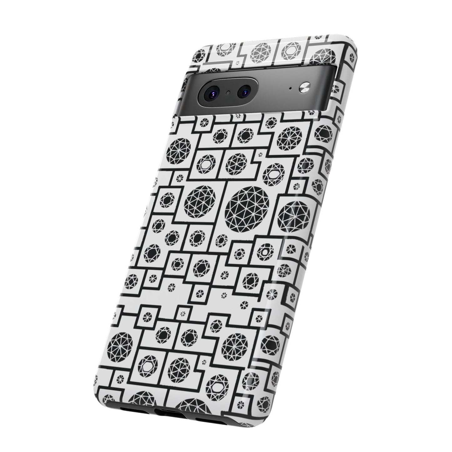 Unique Geometric Phone Case - For iPhone, Google Pixel, and Samsung Galaxy