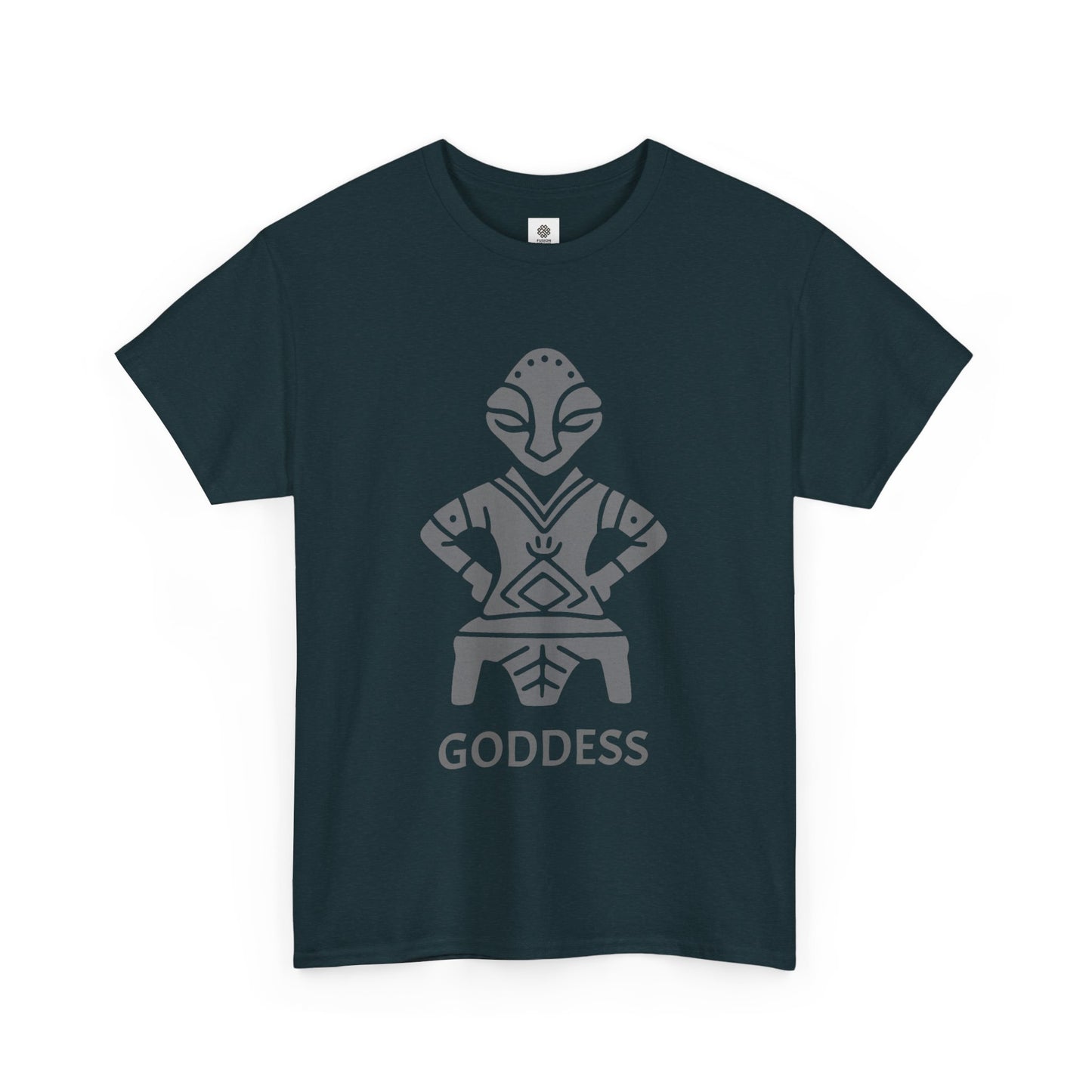 The Goddess On The Throne Cultural Artwork Tee Unisex Heavy Cotton Tee