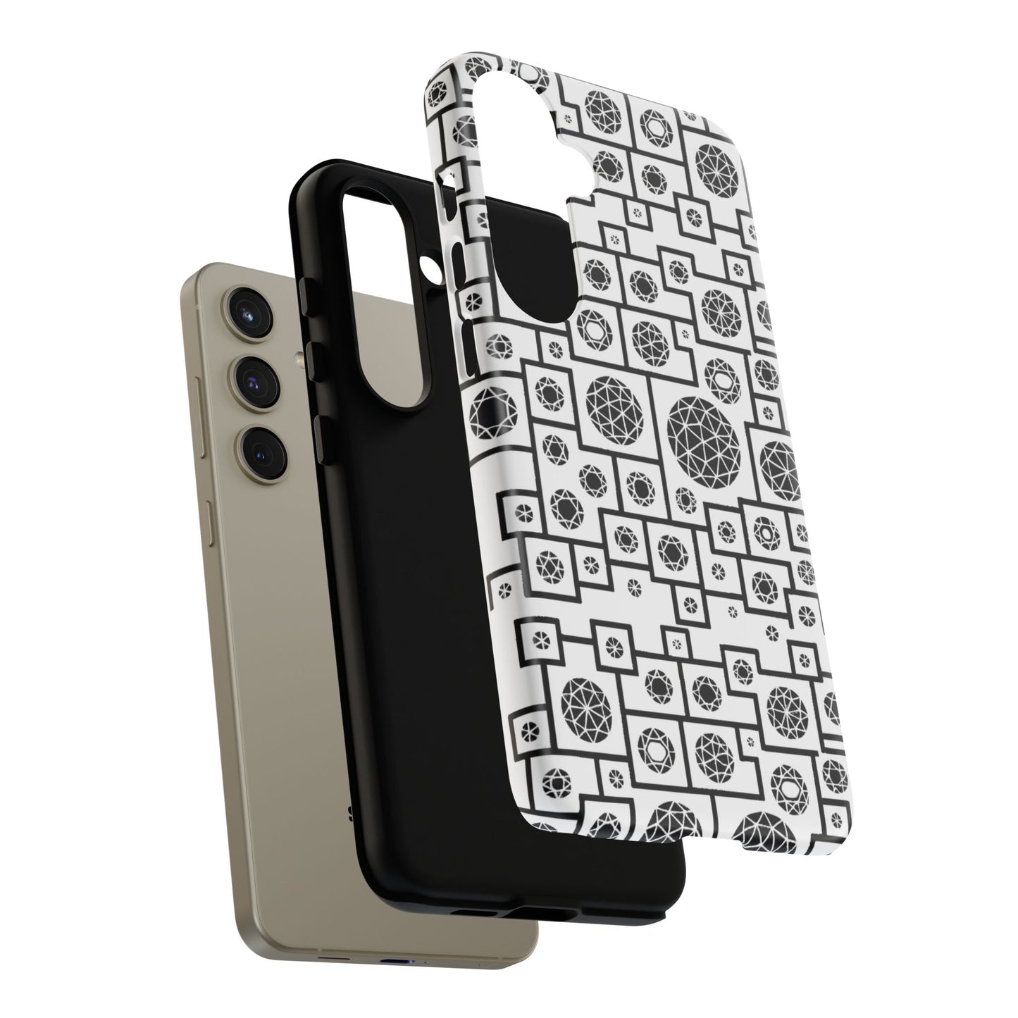 Unique Geometric Phone Case - For iPhone, Google Pixel, and Samsung Galaxy