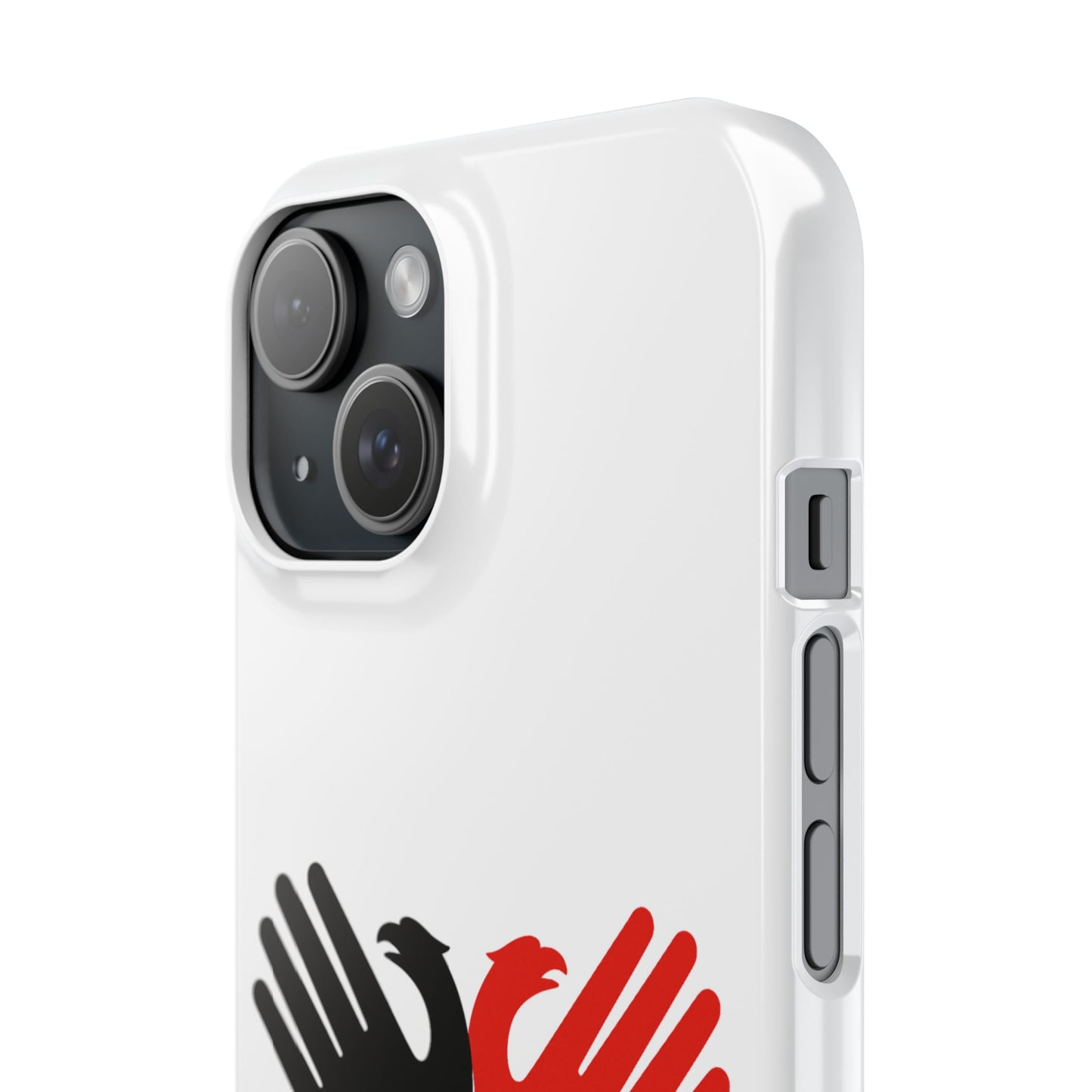 Phone Case, Slim Case with Double Headed Eagle Hands Design, Protective Cover, Thin Case, Eagle Lover Gift, Unique Phone Accessory