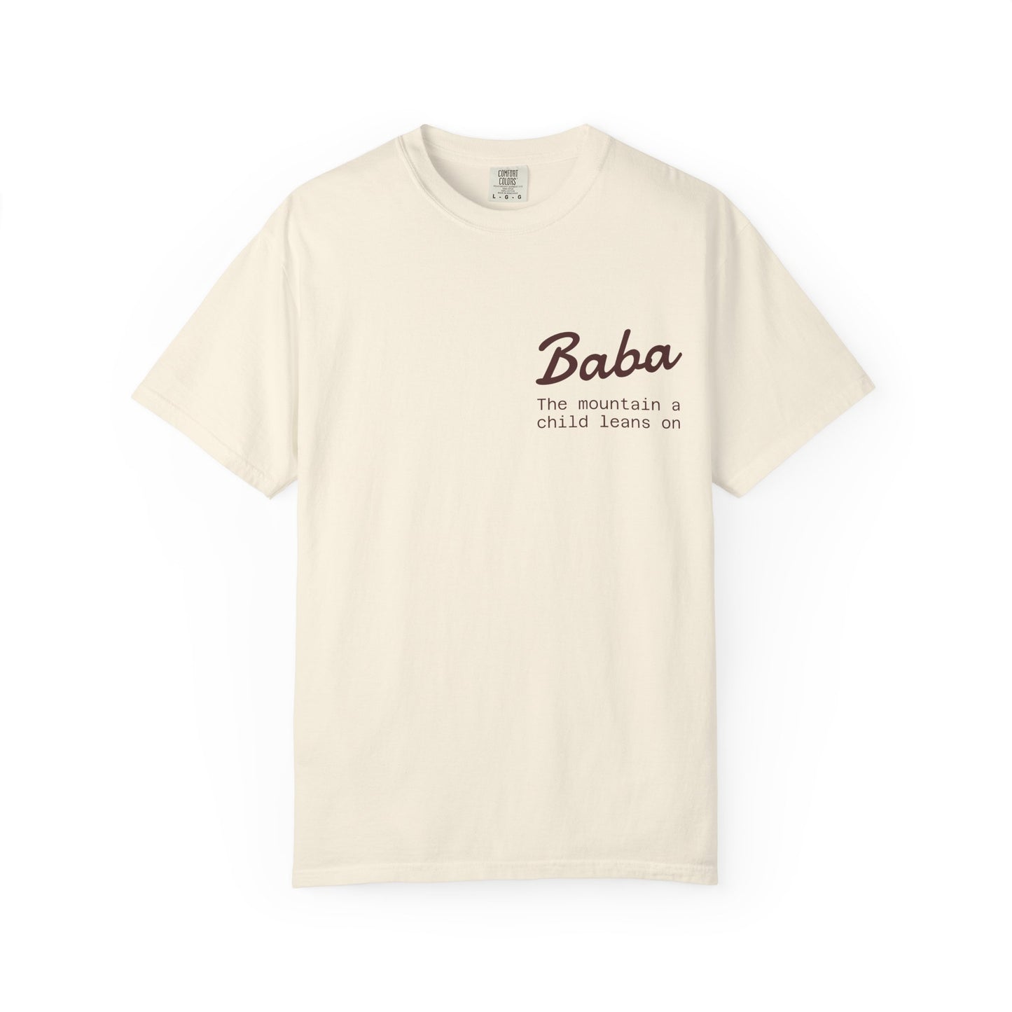 Baba T-Shirt, Casual Gift, Unique, Comfortable Everyday Style - Fathers Day
