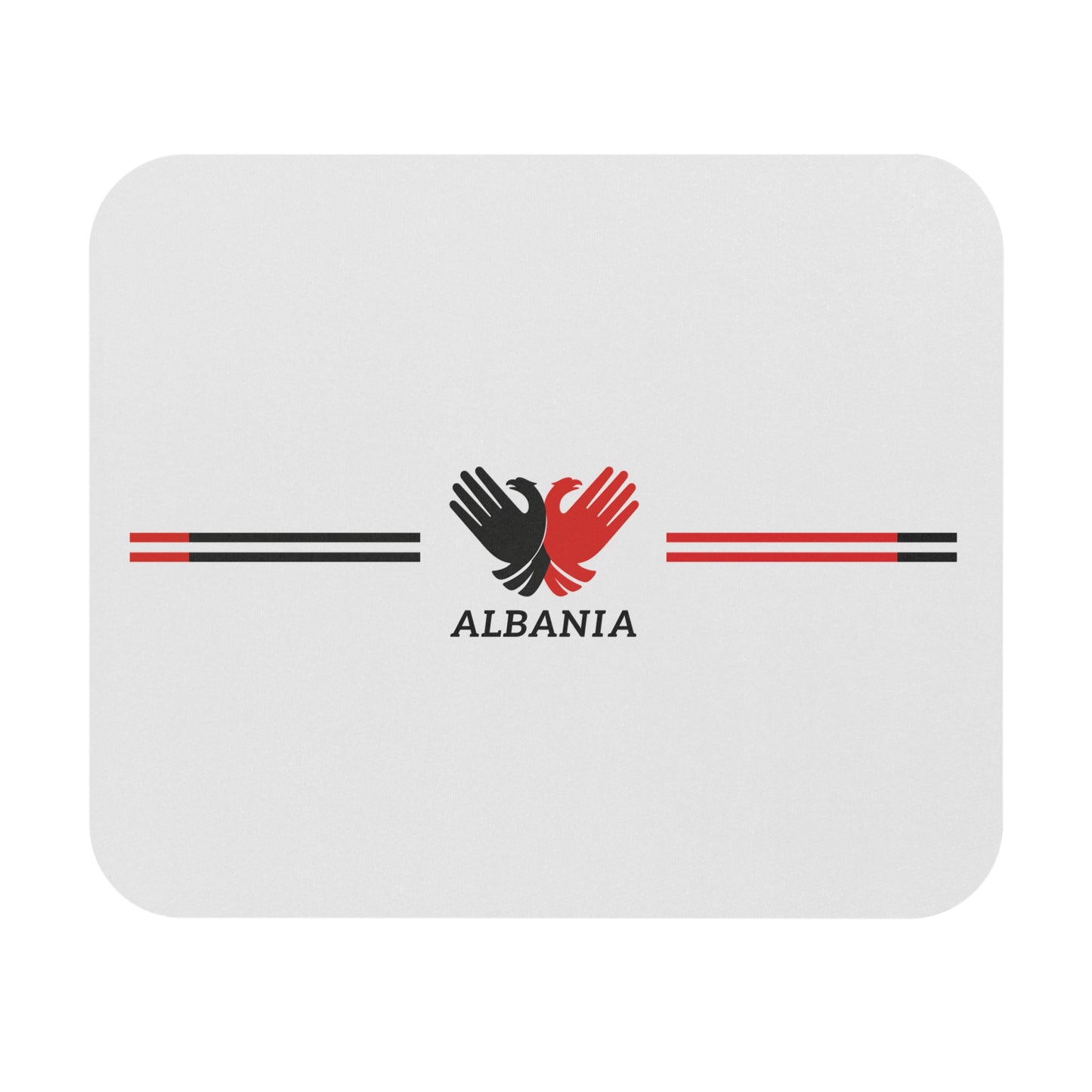 Albania-Themed Mouse Pad, Personalized Desk Accessory, Gift for Gamers, Office Decor, Stylish Computer Mousepad