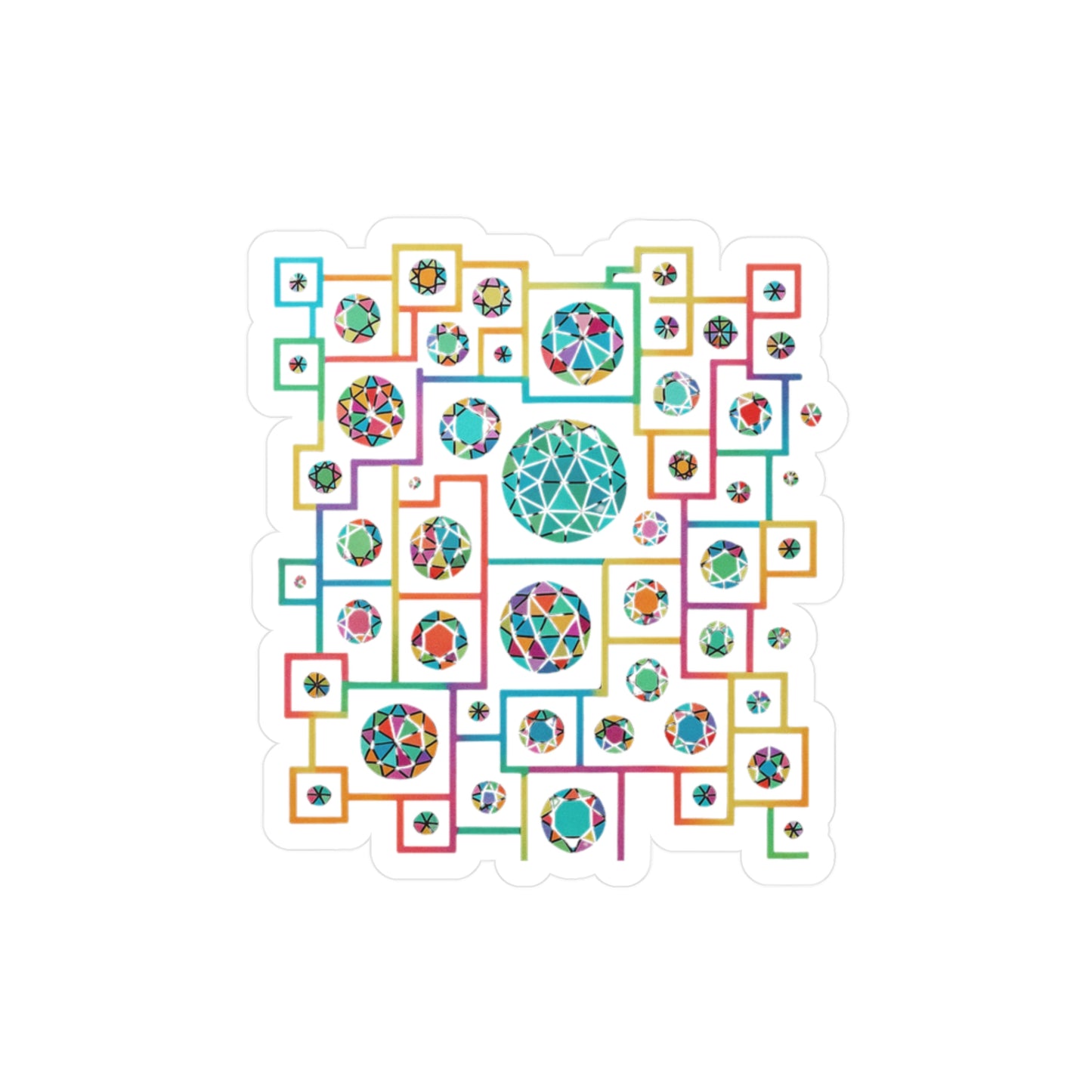 Geometric Decorative Vinyl Decals