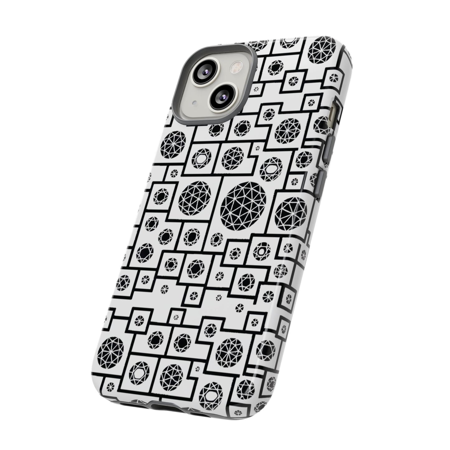 Unique Geometric Phone Case - For iPhone, Google Pixel, and Samsung Galaxy