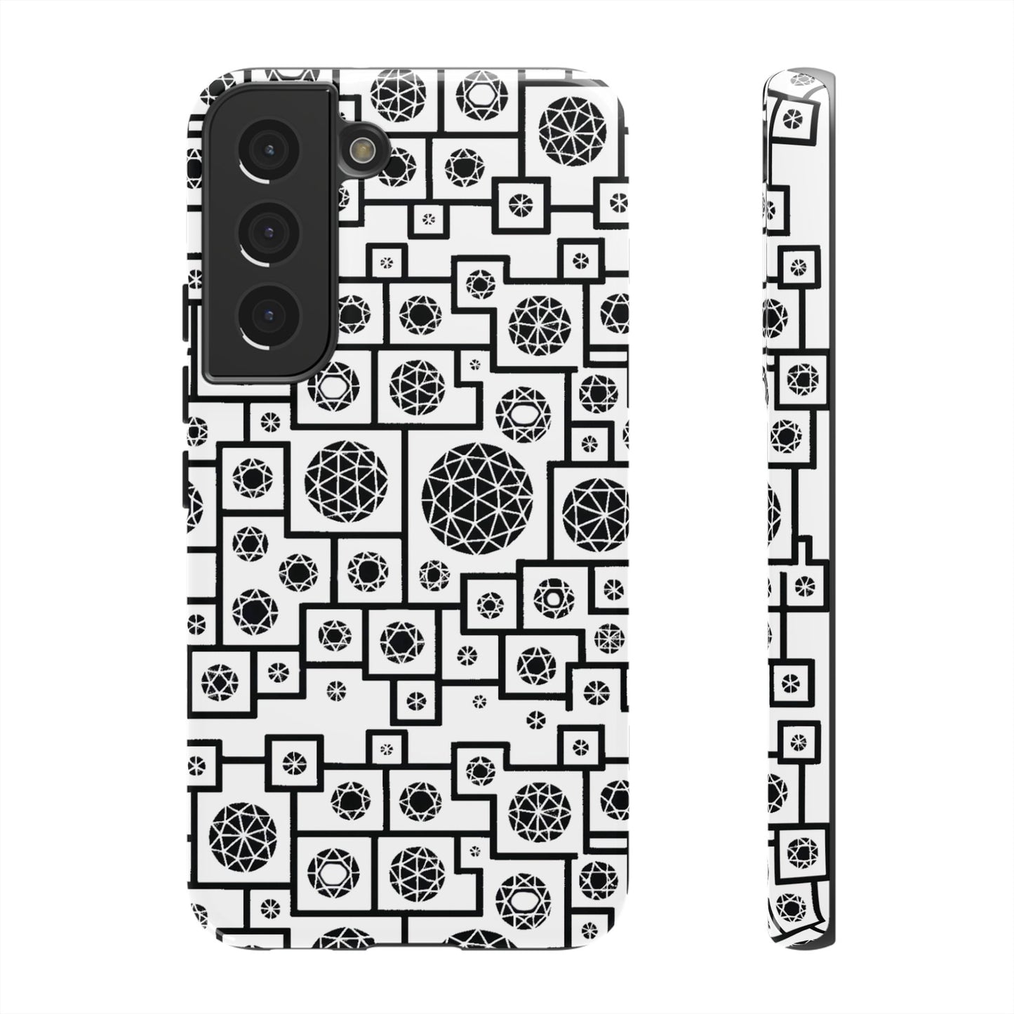 Unique Geometric Phone Case - For iPhone, Google Pixel, and Samsung Galaxy