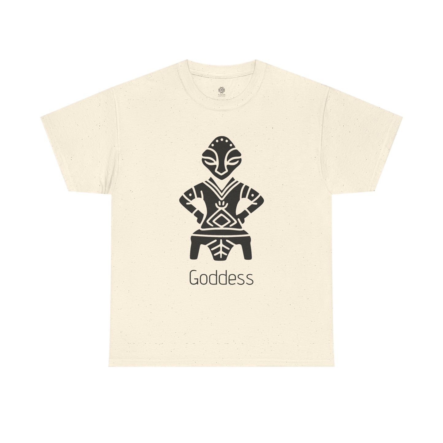 The Goddess On The Throne Cultural Artwork Tee Unisex Heavy Cotton Tee
