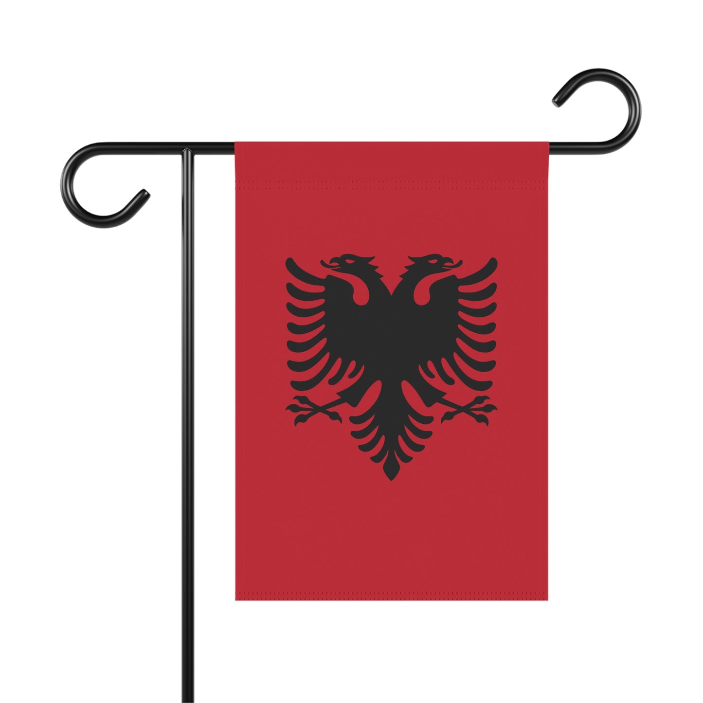 Albanian Eagle Garden Flag, Patriotic Home Decor, Outdoor Banner, Lawn Decoration, Albania National Flag
