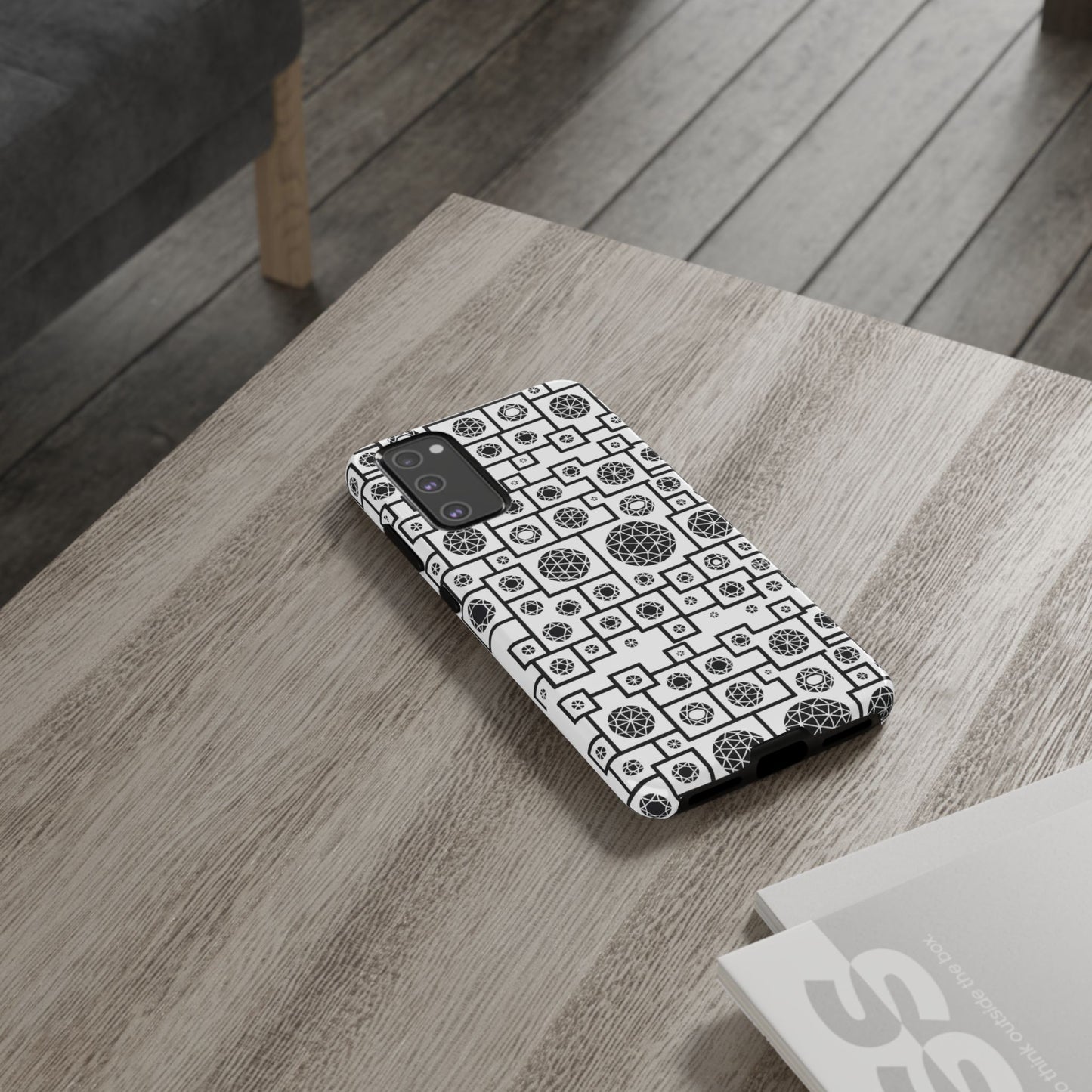 Unique Geometric Phone Case - For iPhone, Google Pixel, and Samsung Galaxy