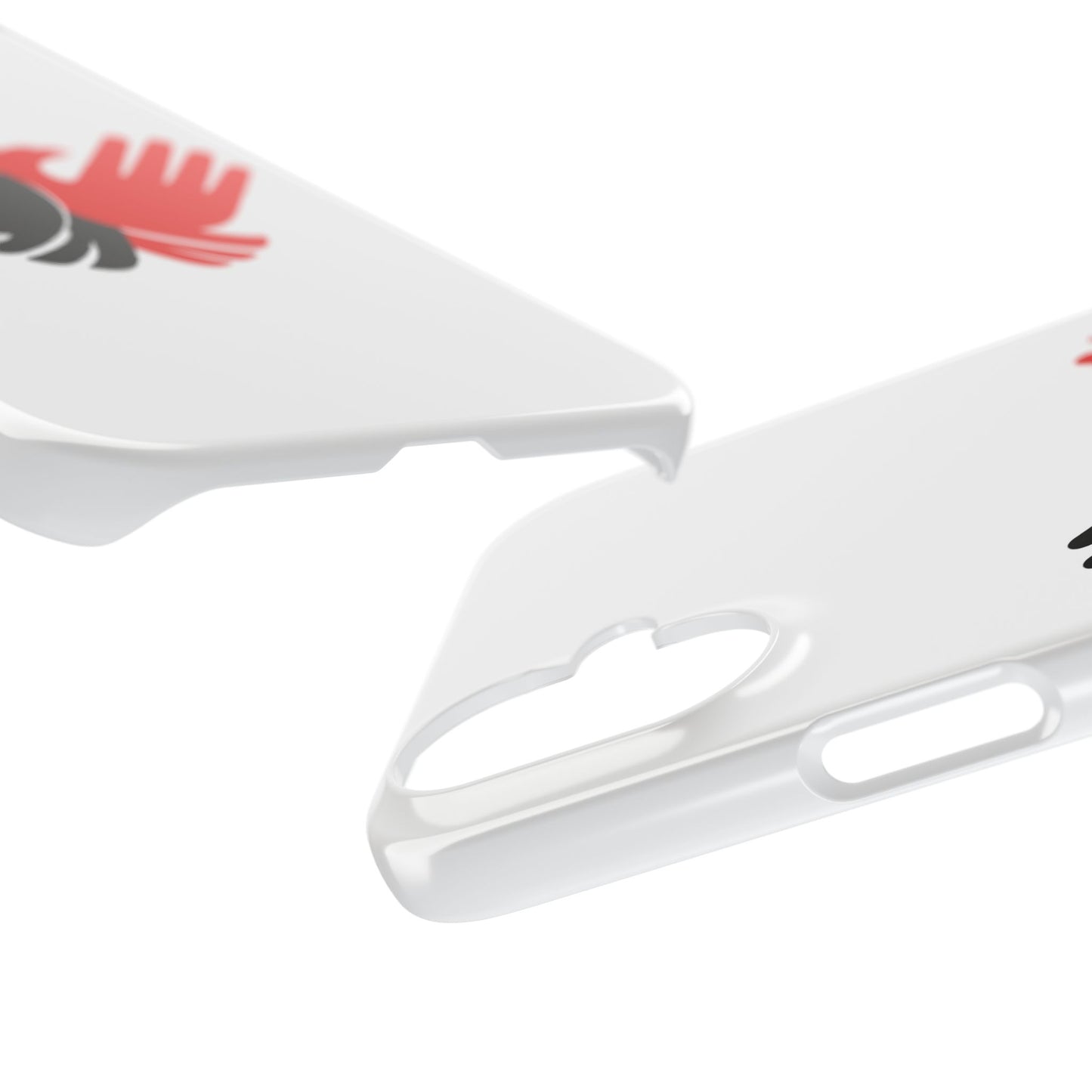 Phone Case, Slim Case with Double Headed Eagle Hands Design, Protective Cover, Thin Case, Eagle Lover Gift, Unique Phone Accessory