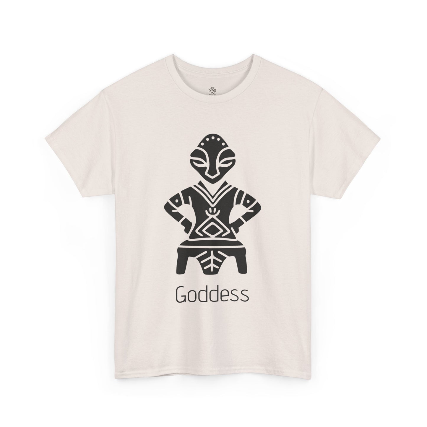 The Goddess On The Throne Cultural Artwork Tee Unisex Heavy Cotton Tee