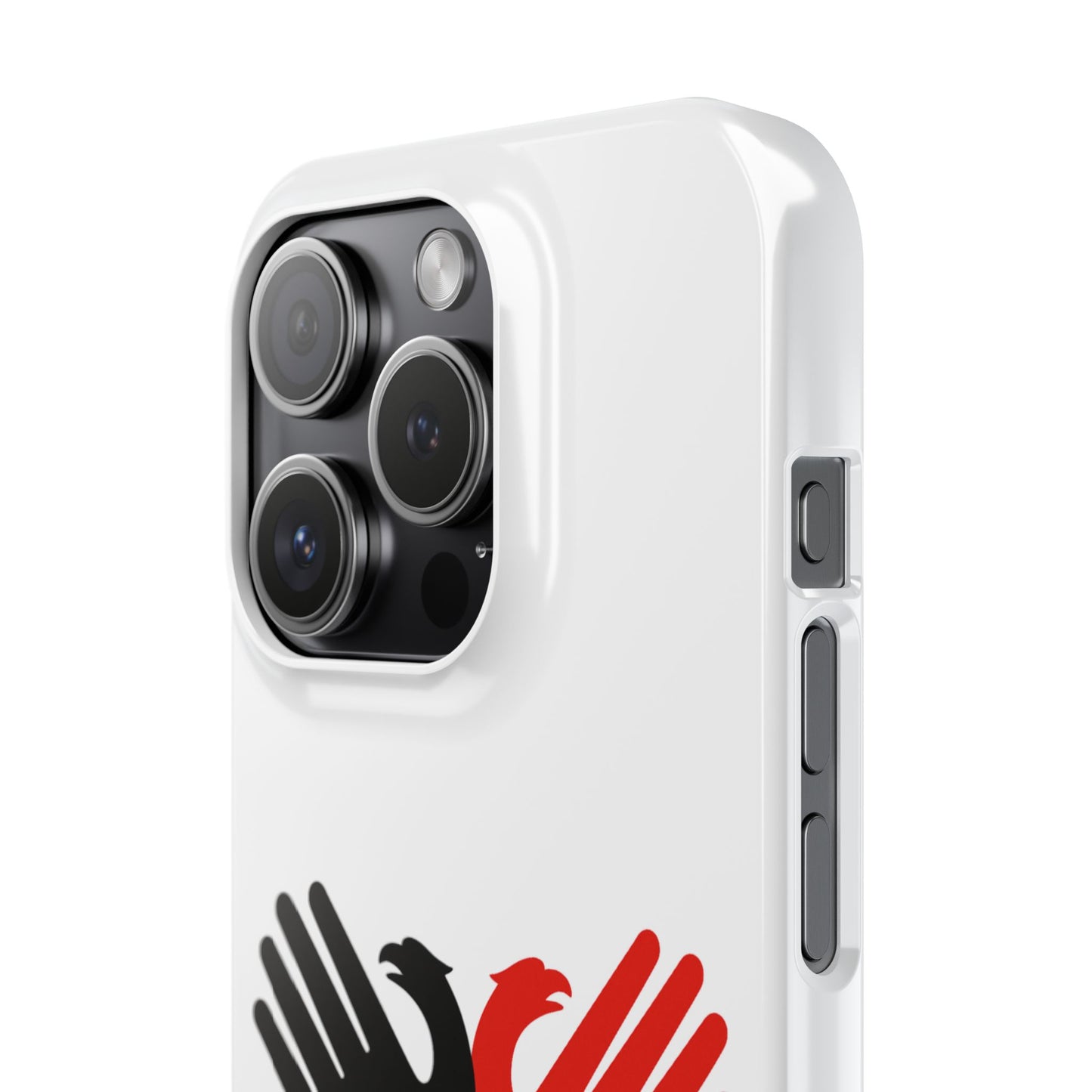 Phone Case, Slim Case with Double Headed Eagle Hands Design, Protective Cover, Thin Case, Eagle Lover Gift, Unique Phone Accessory