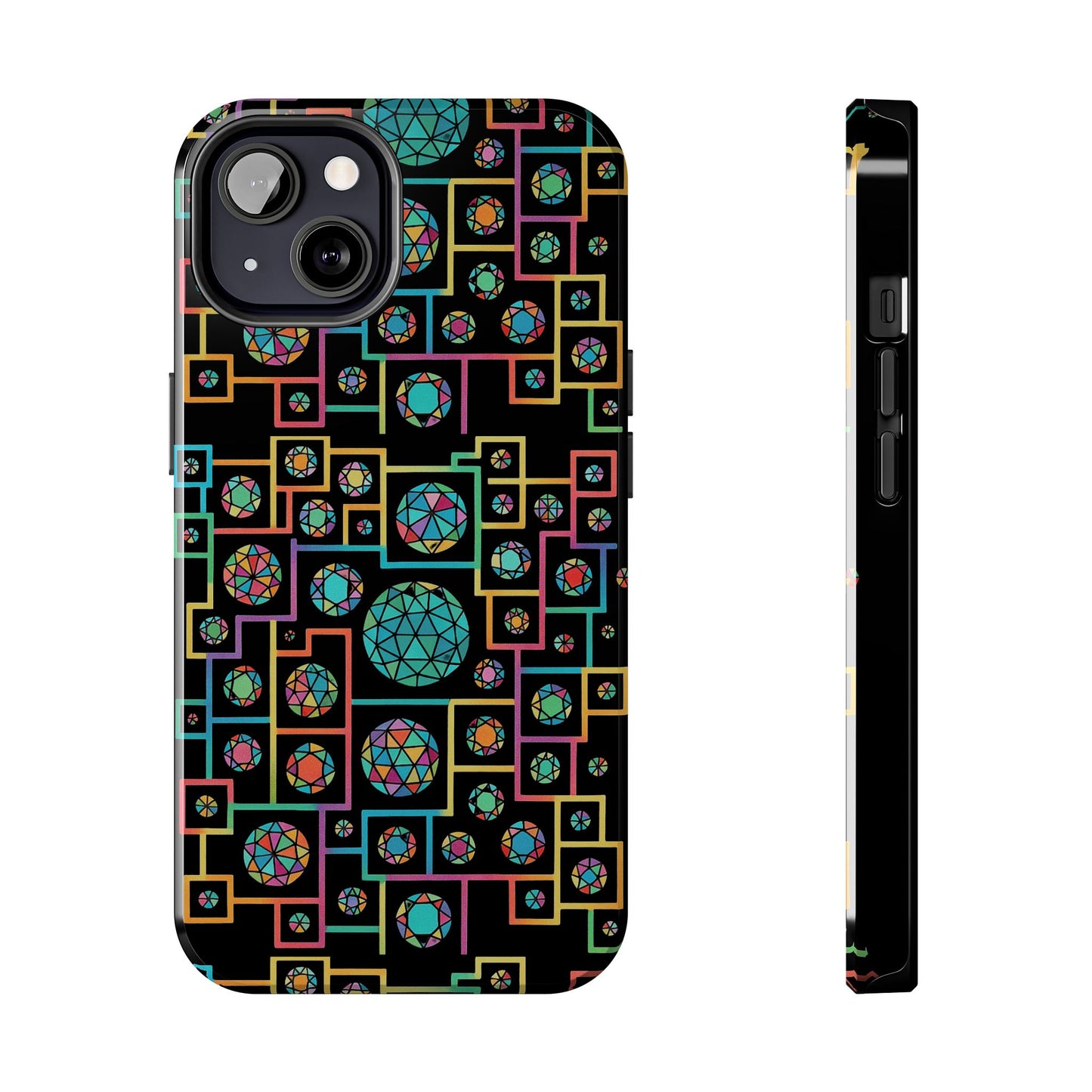 Geometric Dome Inspired Tough Phone Cases