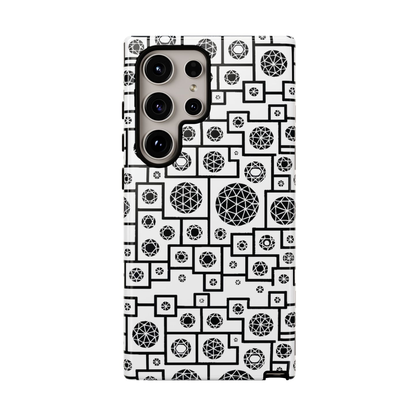 Unique Geometric Phone Case - For iPhone, Google Pixel, and Samsung Galaxy