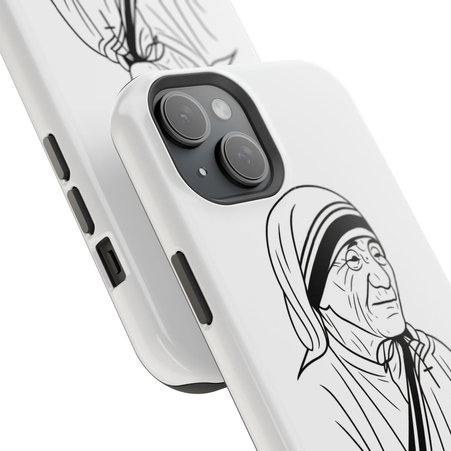 Inspirational Mother Teresa Quote iPhone Case for iPhone 13 to 16 -  Magnetic Tough Cases