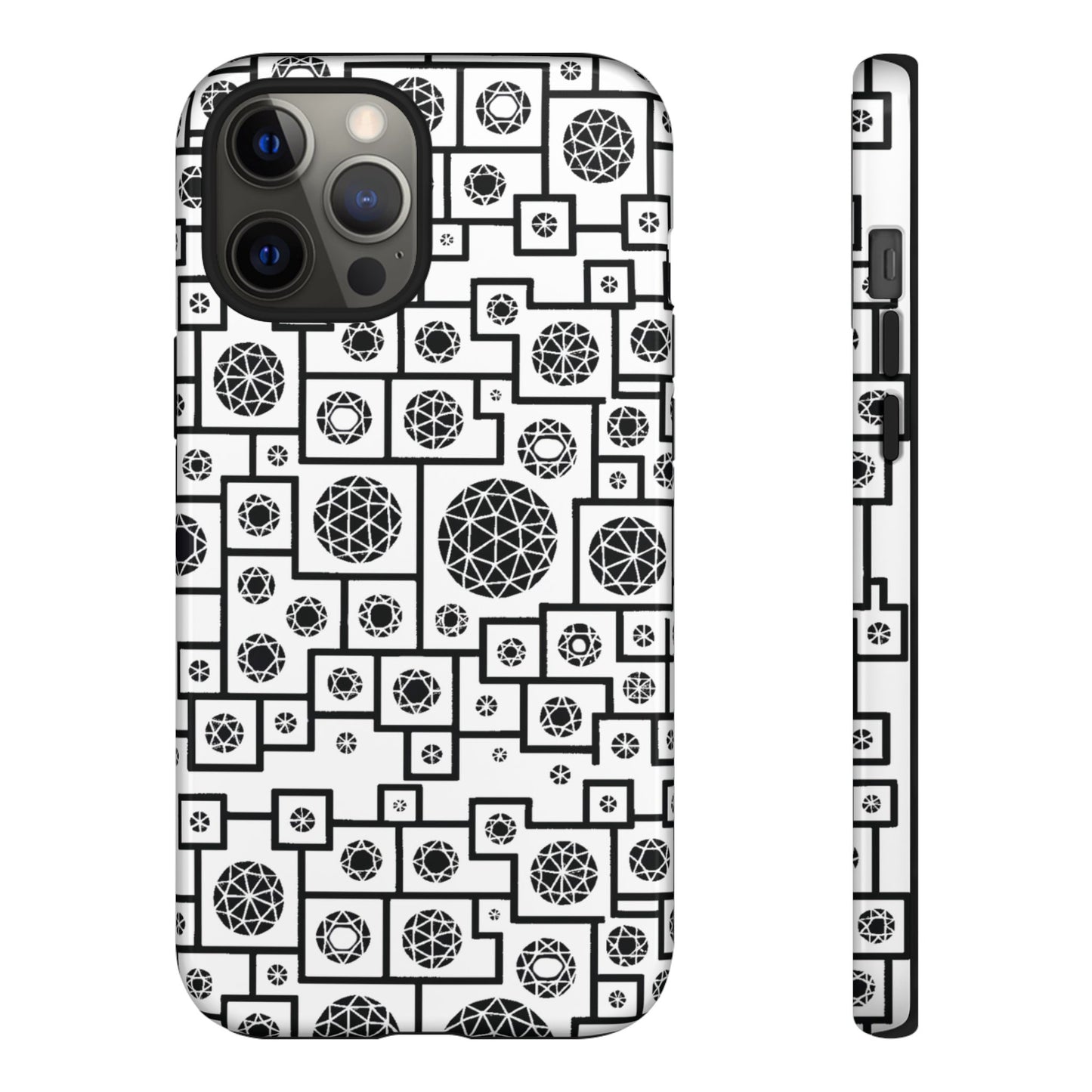 Unique Geometric Phone Case - For iPhone, Google Pixel, and Samsung Galaxy