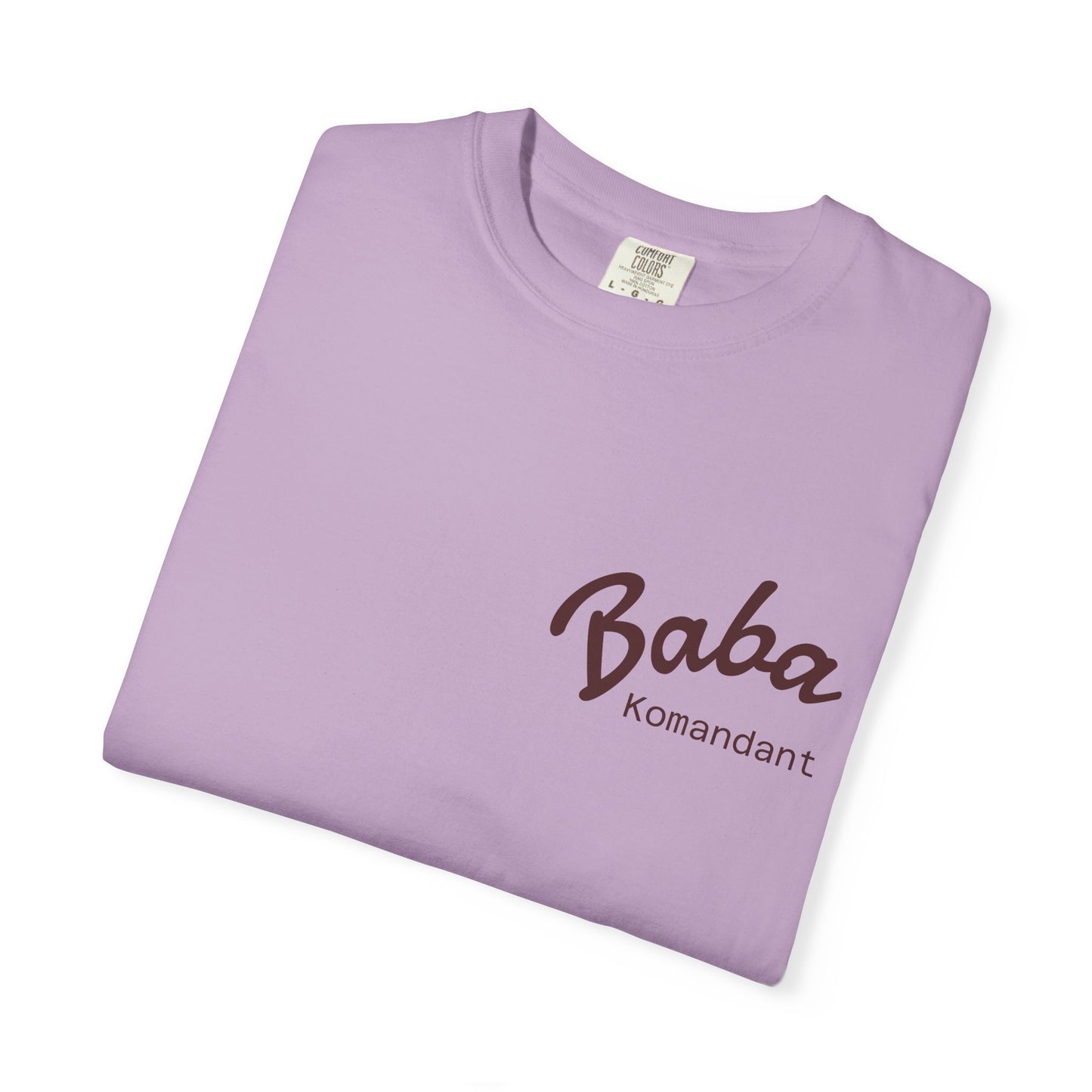 Baba Komandant Unisex T-Shirt, Casual Gift, Unique Men's Wear, Graphic Tee, Comfortable Everyday Style