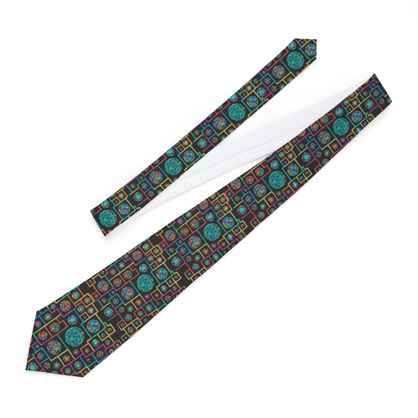 Geometric Heritage Necktie - Colorful