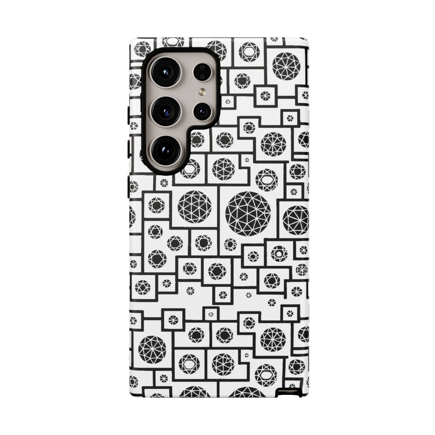 Unique Geometric Phone Case - For iPhone, Google Pixel, and Samsung Galaxy
