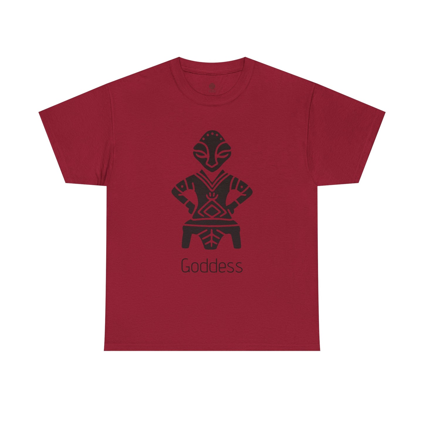 The Goddess On The Throne Cultural Artwork Tee Unisex Heavy Cotton Tee